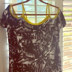 Cut out shoulder summer dress